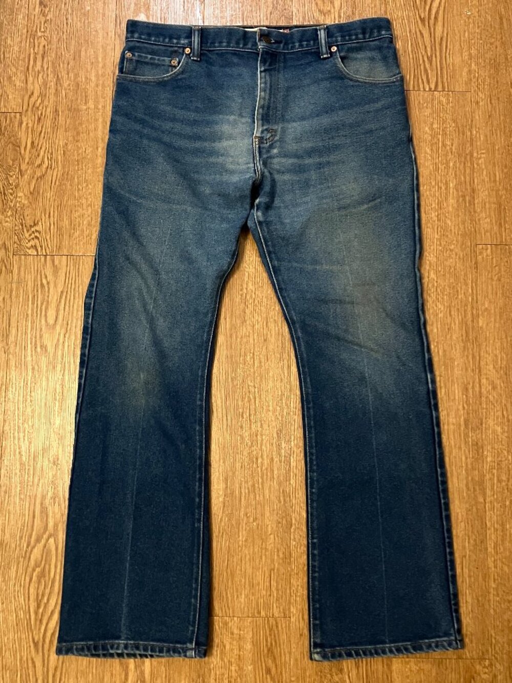 Levis 517 Bootcut Jeans Y2K 2010s Cotton Blend Patina